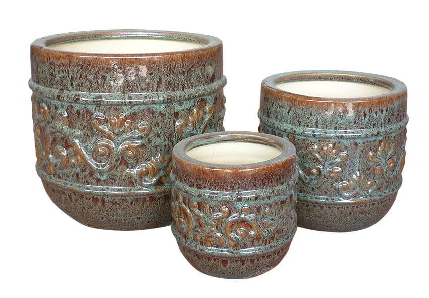 Ceramic Pots-CE-1801Brown